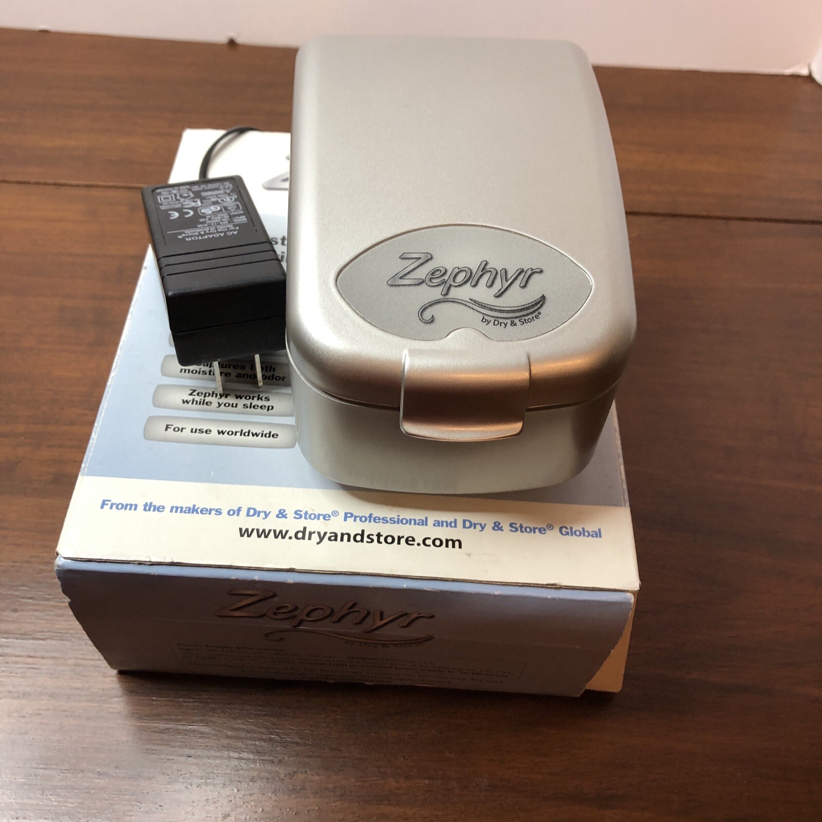 Zephyr Dry & Store Hearing Aid Dryer Device – Removes Moisture