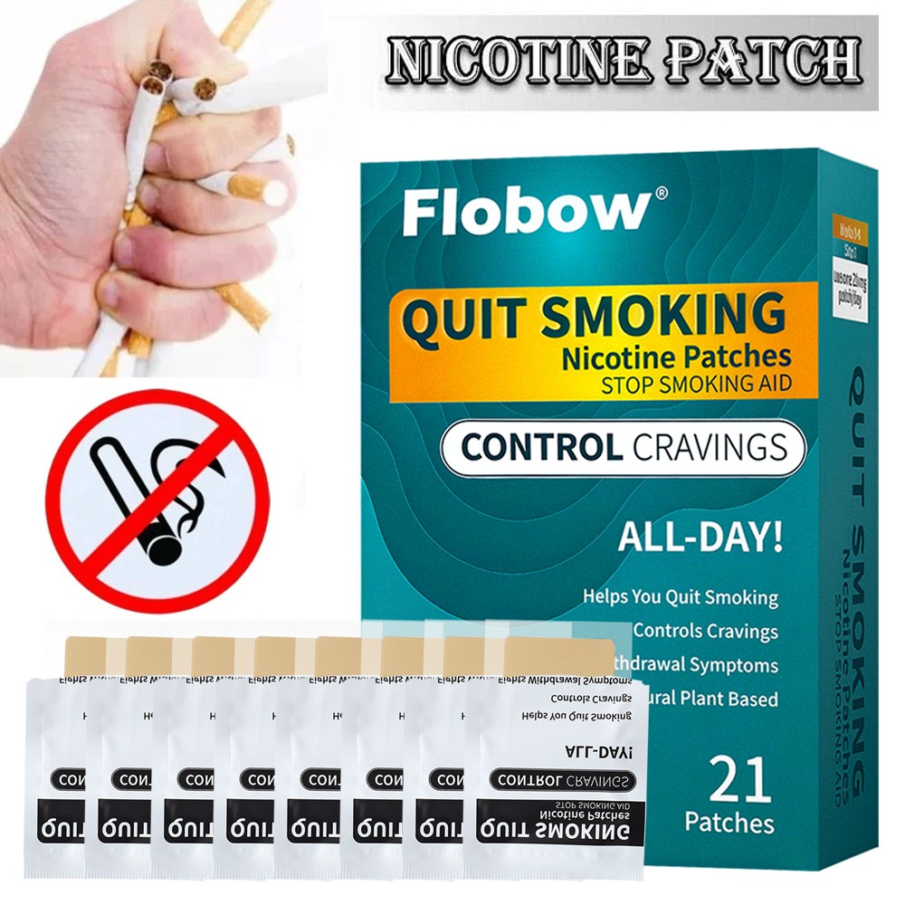 21~210Pcs Nicotine Patches Stop Smoking Aid Steps 1 to Quit Smoking Patch 21mg