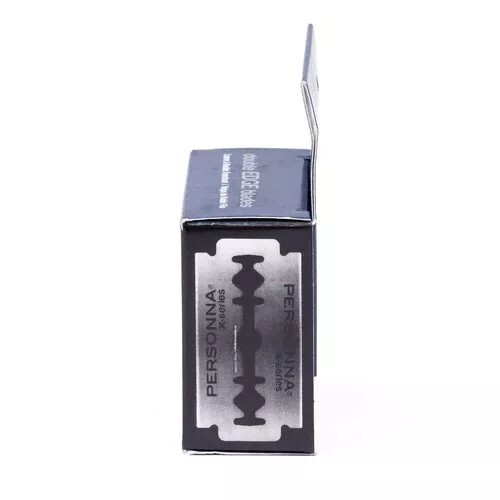 100 Personna X-series Stainless Steel Double Edge Barber Razor Blades Israel