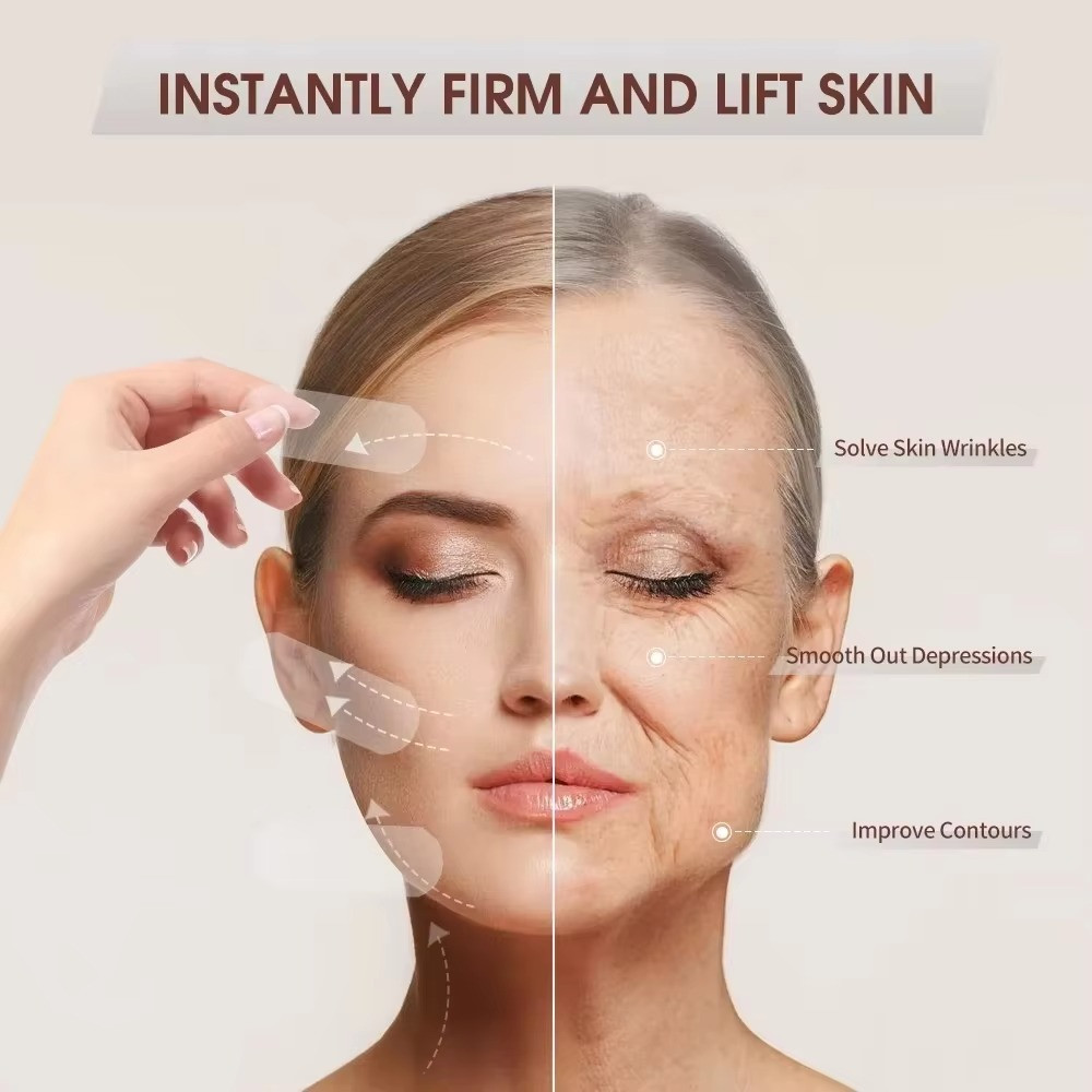 120PCS Invisible Face Lifter Tape Instant Face Lift Tape Double Chin Wrinkles