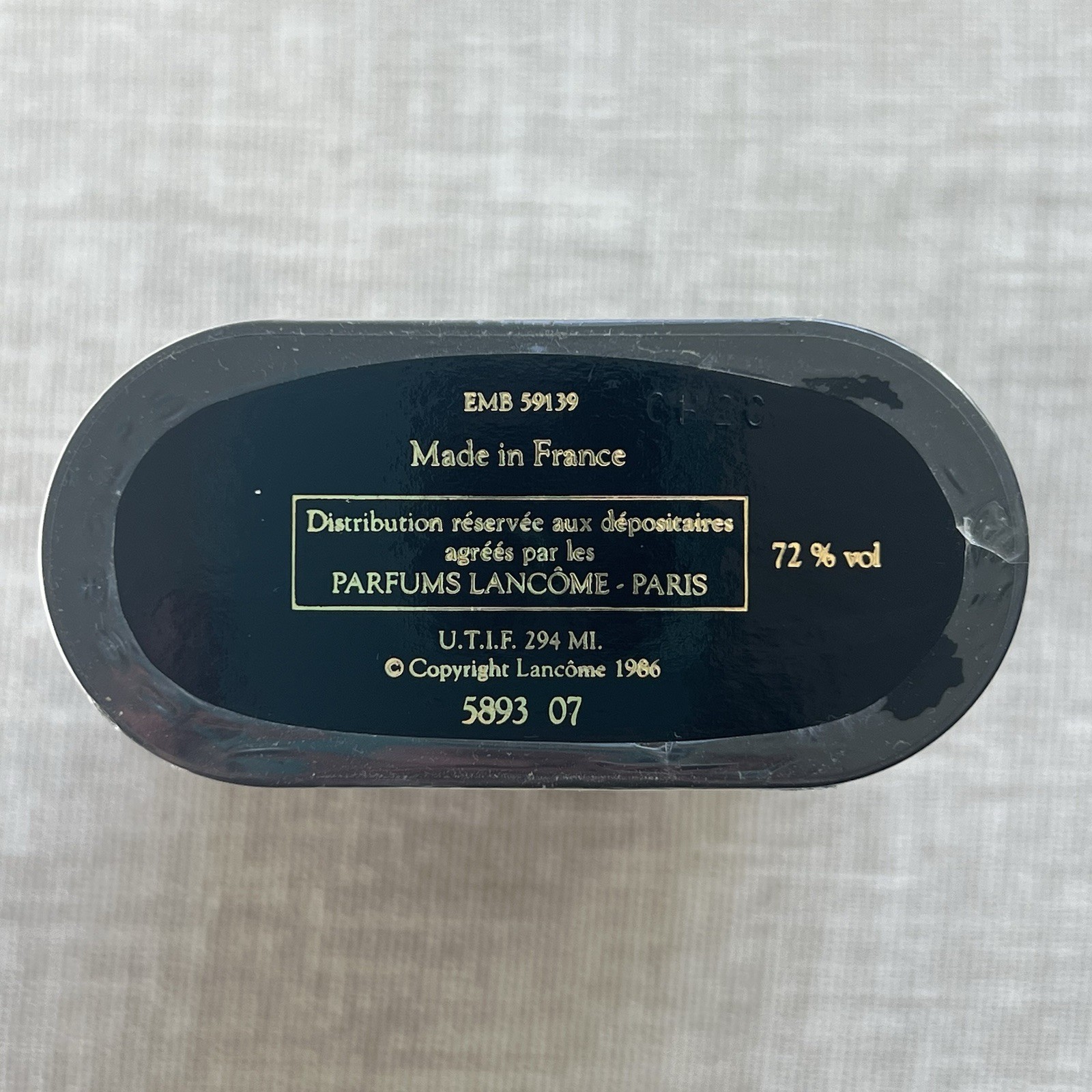 Vintage SEALED Magie Noire Parfum 1/2 fl oz 15 ml LANCOME PARIS 1986