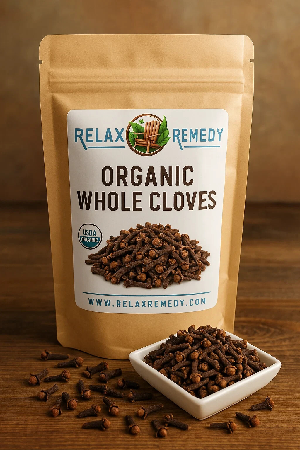 Organic Whole Cloves – 100% Pure, Non-GMO Syzygium Aromaticum, CulinaryWellness