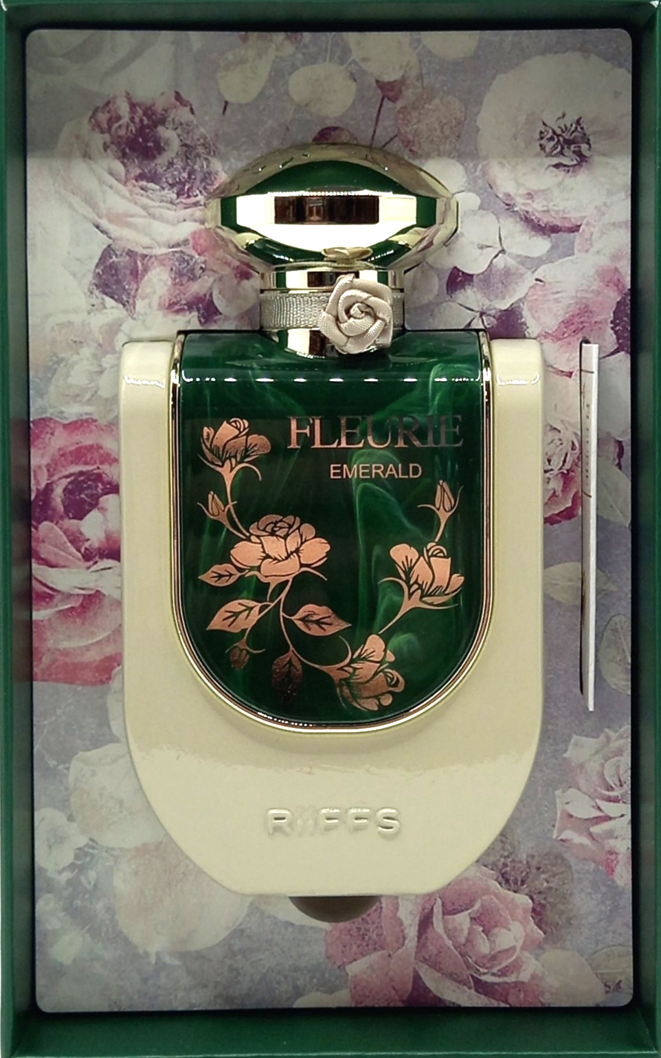 RIIFFS FLEURIE EMERALD EAU DE PARFUM SPRAY FOR WOMEN 3.4 Oz / 100 ml BRAND NEW!