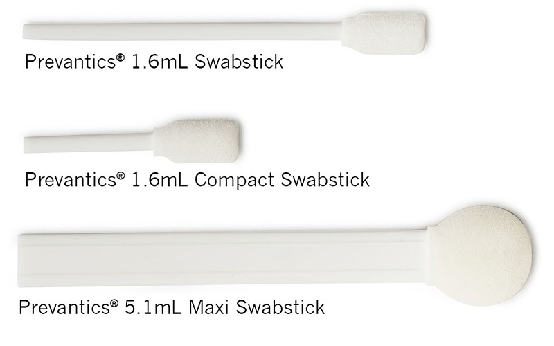 Box of 30 PDI Prevantics S41950 Maxi Swabstick 5.1 mL EXP 01/2025