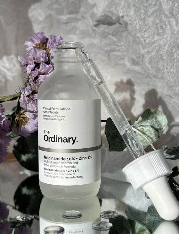 NIB Authentic The Ordinary Niacinamide 10% + Zinc 1% Serum for Oily Skin,2 oz