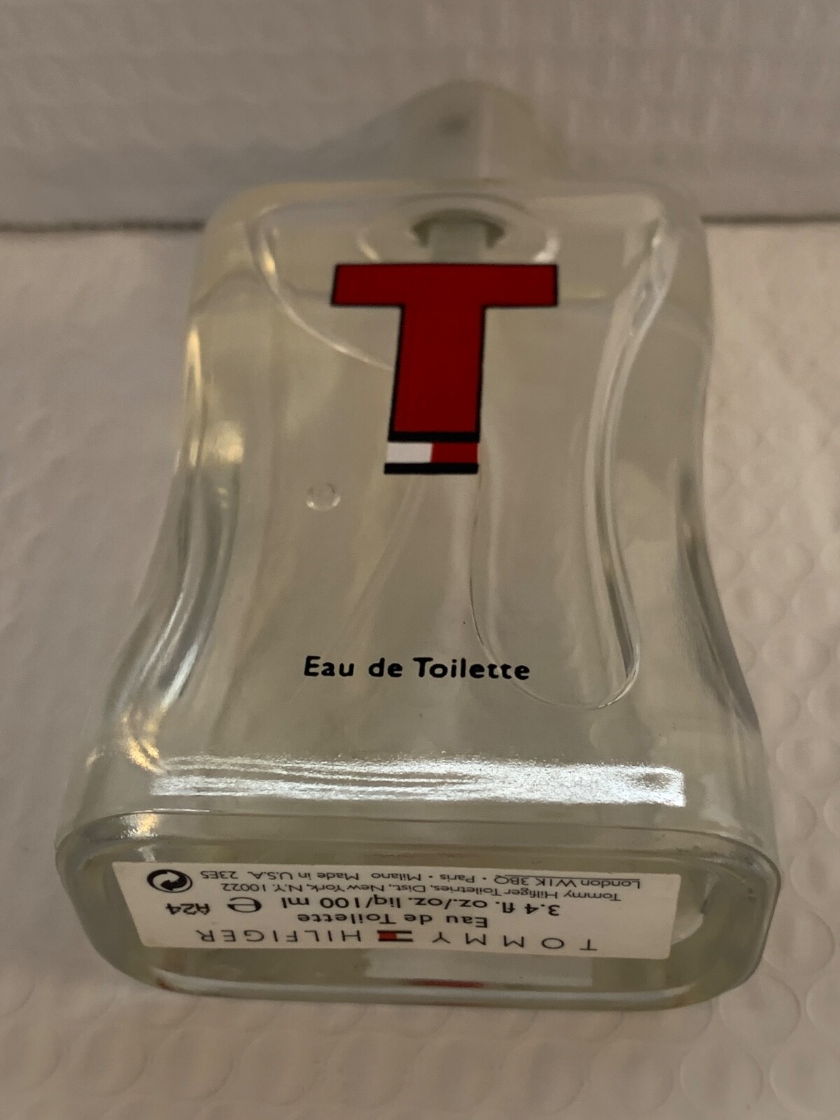 TOMMY T BY TOMMY HILFIGER CLASSIC 100ML EDT SPRAY AS SHOW