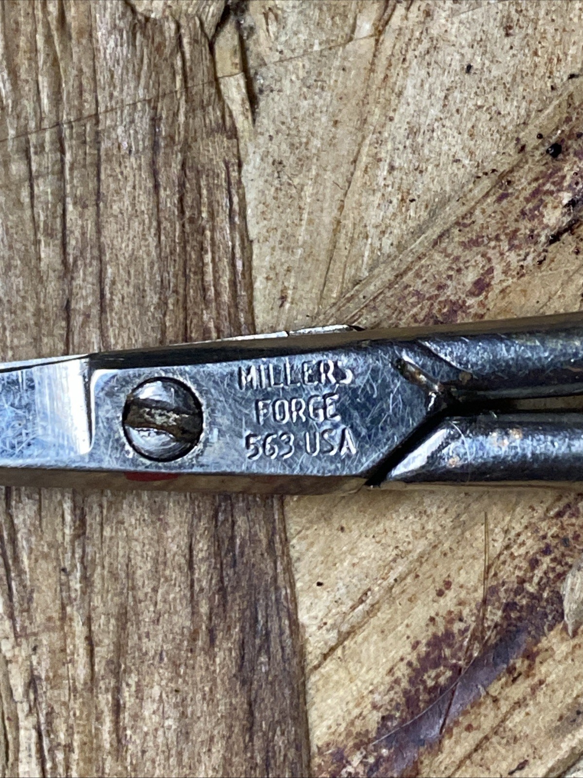 Vintage Millers Forge No 563 Manicure Scissors Made in USA