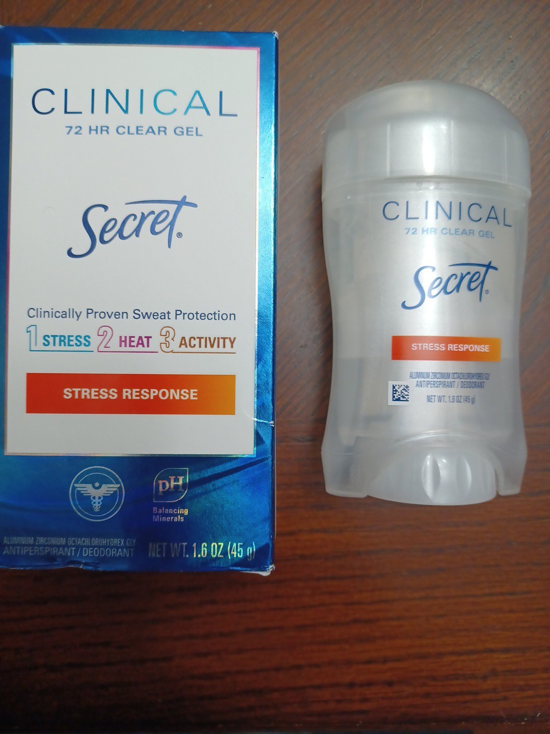 3x Secret Clinical Strength Antiperspirant Gel Deodorant for 1.6 Oz Exp. 05/2027