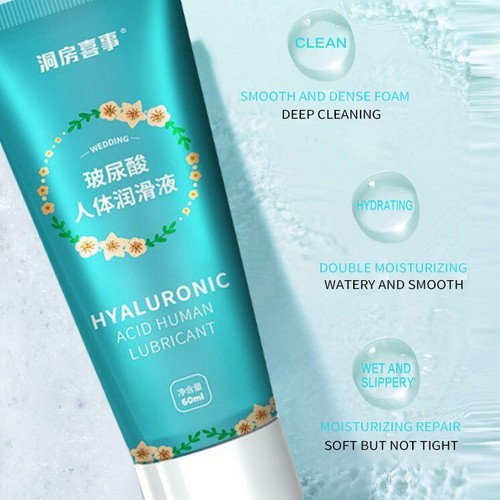 Smooth Slick Sex Lube for Women Men Moisturizer-SAFE Water-Based-Toy-Lubricant
