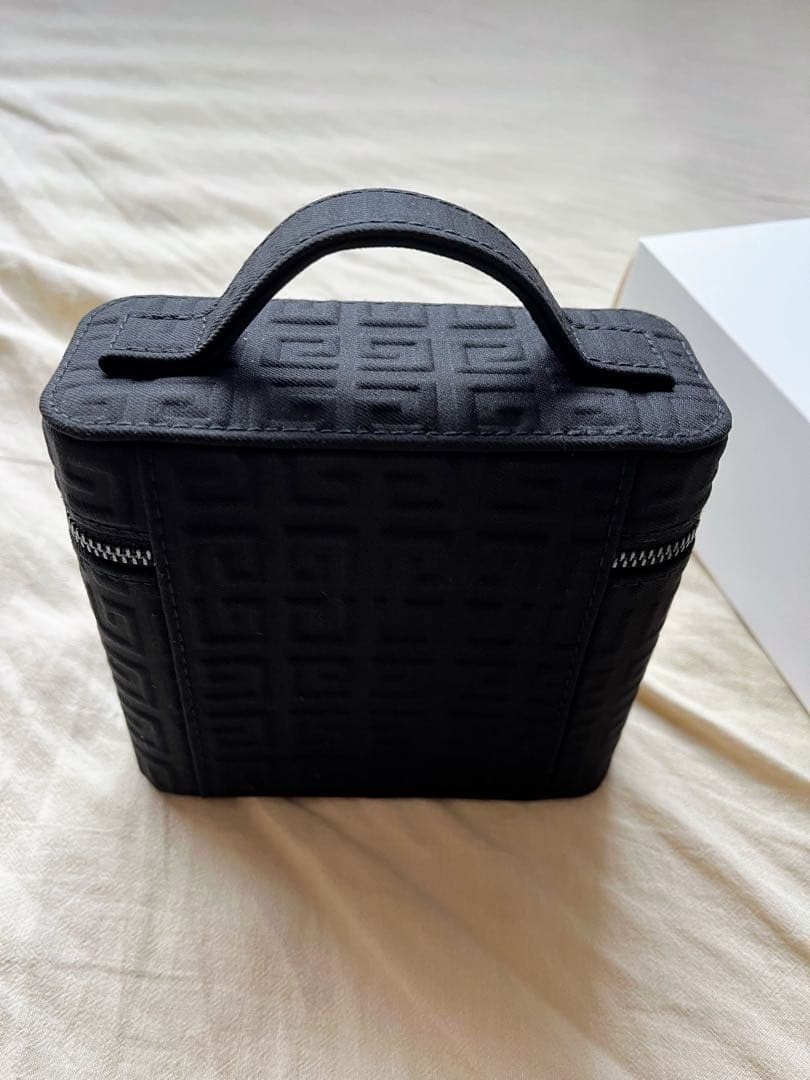 GIVENCHY Novelty Vanity Bag Black Mini 13cm x 14cm x 6cm