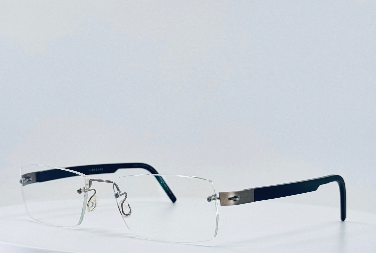 LINDBERG SPIRIT 2083 032/B1E8 T507 K24M/10 Grey Black Eyeglasses 53-17-135 B:31