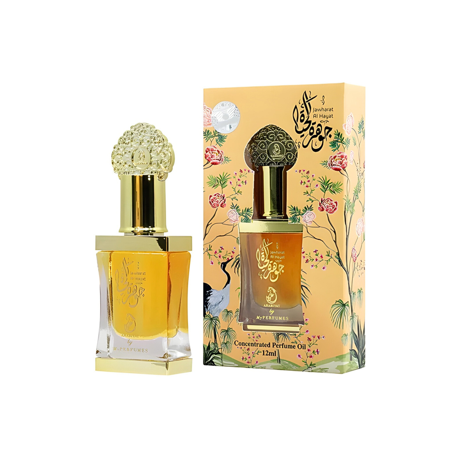 ARABIYAT PRESTIGE JAWHARAT AL HAYAT CONC. PERFUME OIL 0.34FL.OZ | 12ML