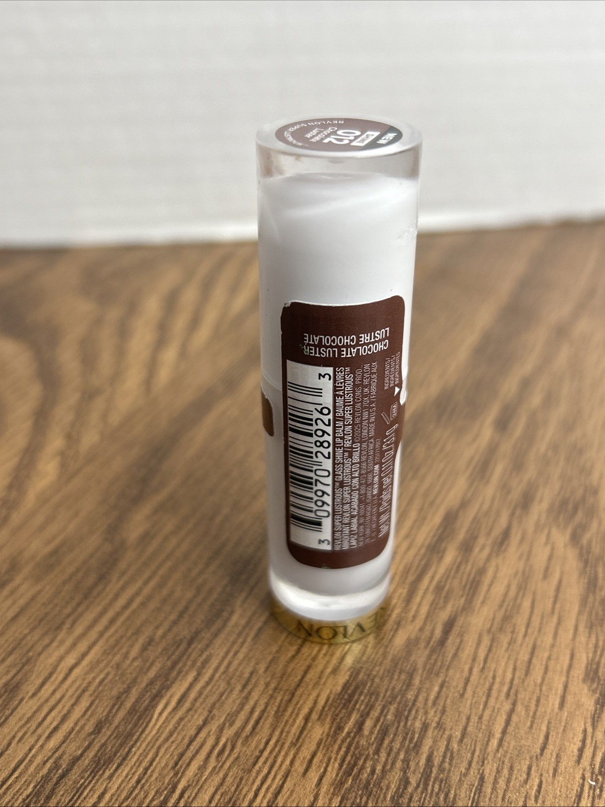 NEW SEALED Revlon Super Lustrous Glass Shine Lipstick – CHOCOLATE LUSTER 012