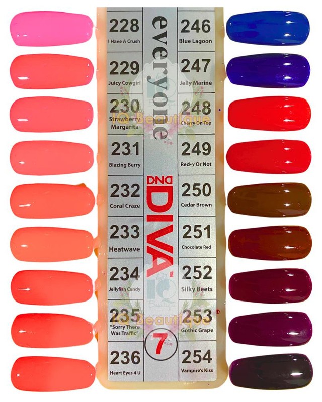 DND DUO DIVA GEL & LACQUER #234 – Jellyfish Candy