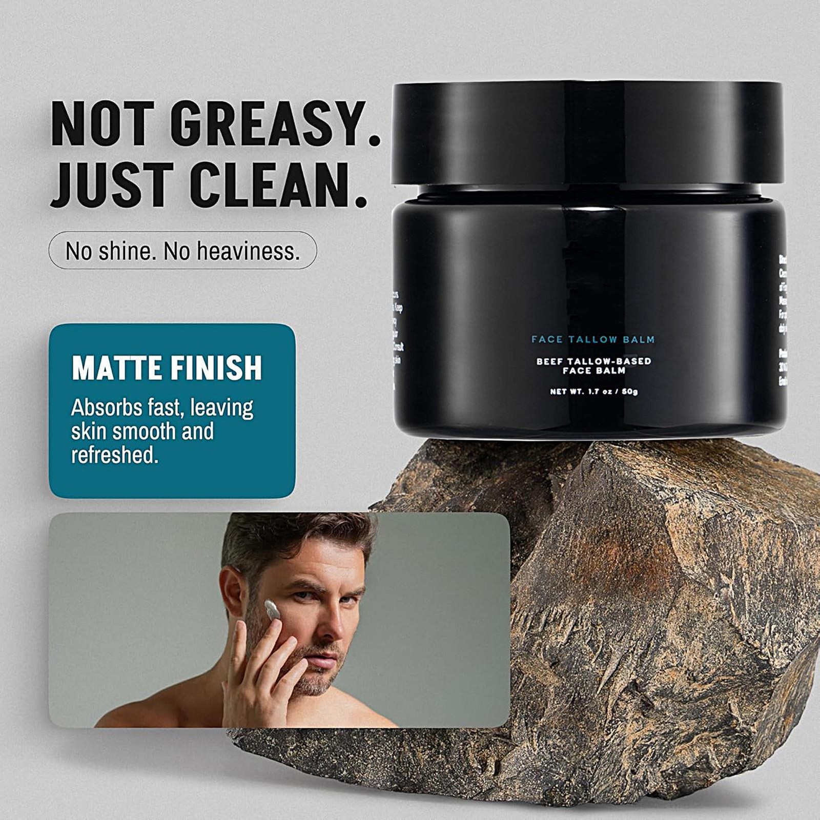 Forge Skin Men’s Face Cream Beef Tallow Face Balm 50g