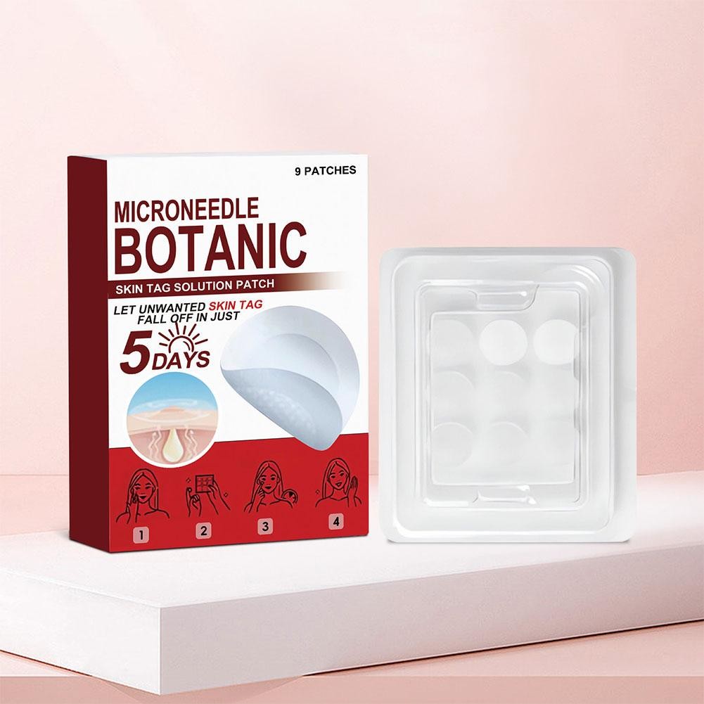 1-5 *Box MICRONEEDLE BOTANIC Skin Tag & Acne Patch Skin Tag Remover Patches