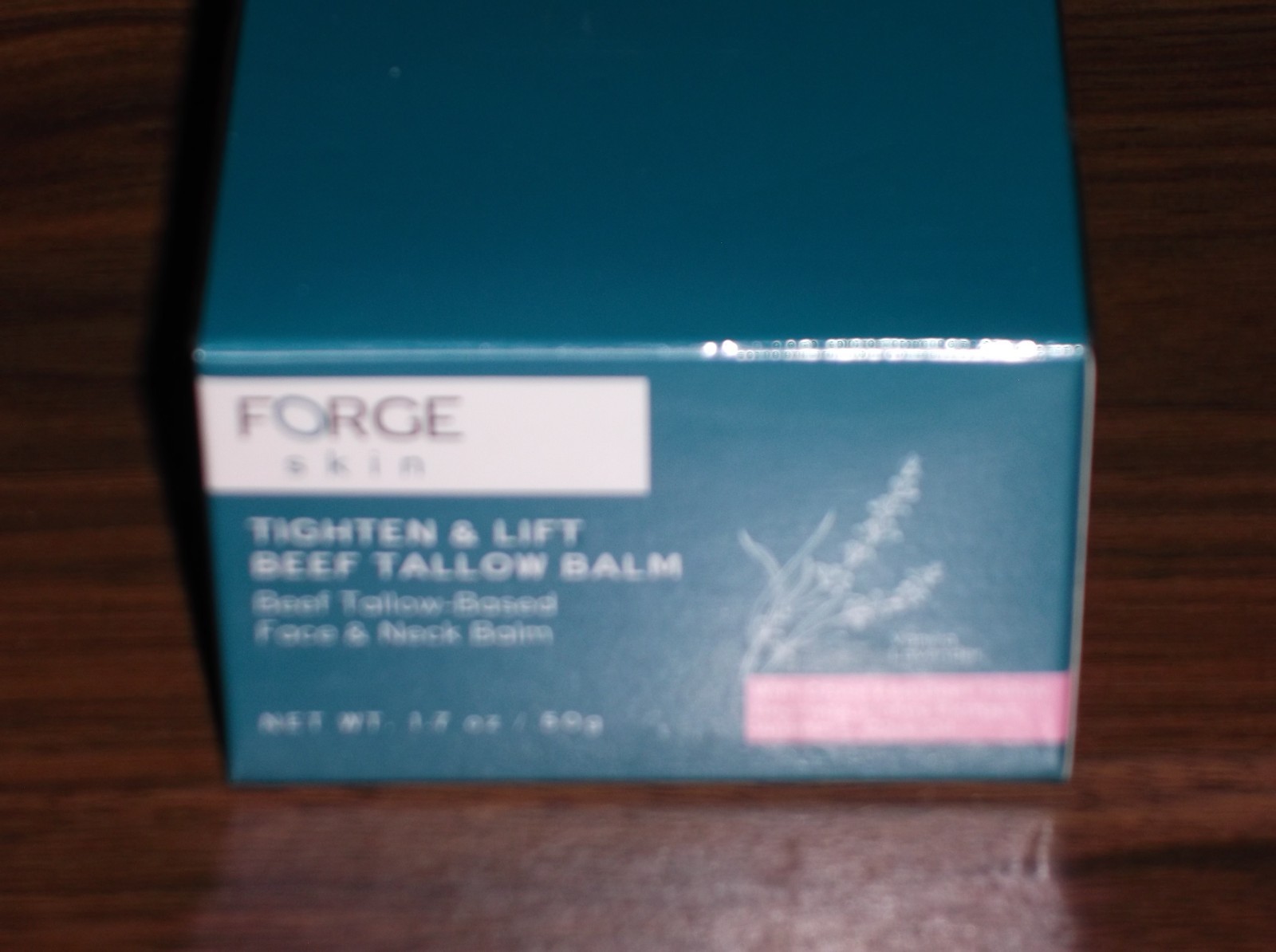 FORGE skin Tighten & Lift Beef Tallow Balm Vanilla Lavender 1.7 oz Face Neck BN