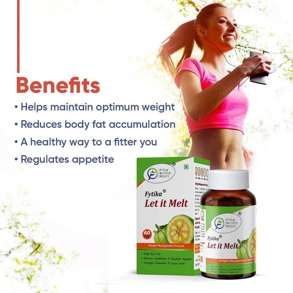 FYTIKA HEAL Let it Melt Weight Management Tablets – 60 tablet For Unisex
