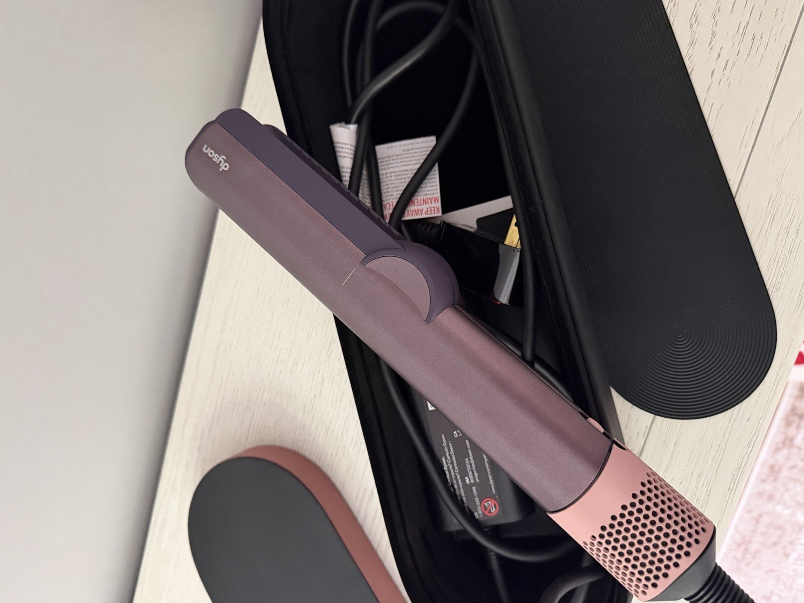 Dyson Airstrait Limited Edition Straightener Wet to Dry Hair– Jasper Plum/Rose