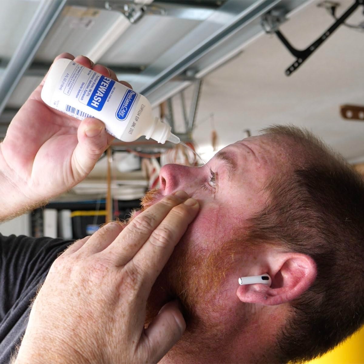 First Aid Only Eye Wash Solution 4oz – Sterile Irrigation for Emergency Relief