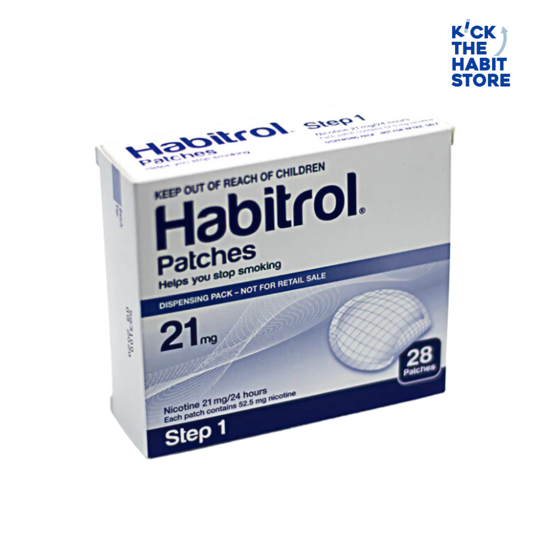 Habitrol STEP 1 21mg 28 Nicotine Patch Transdermal Quit Smoking Now