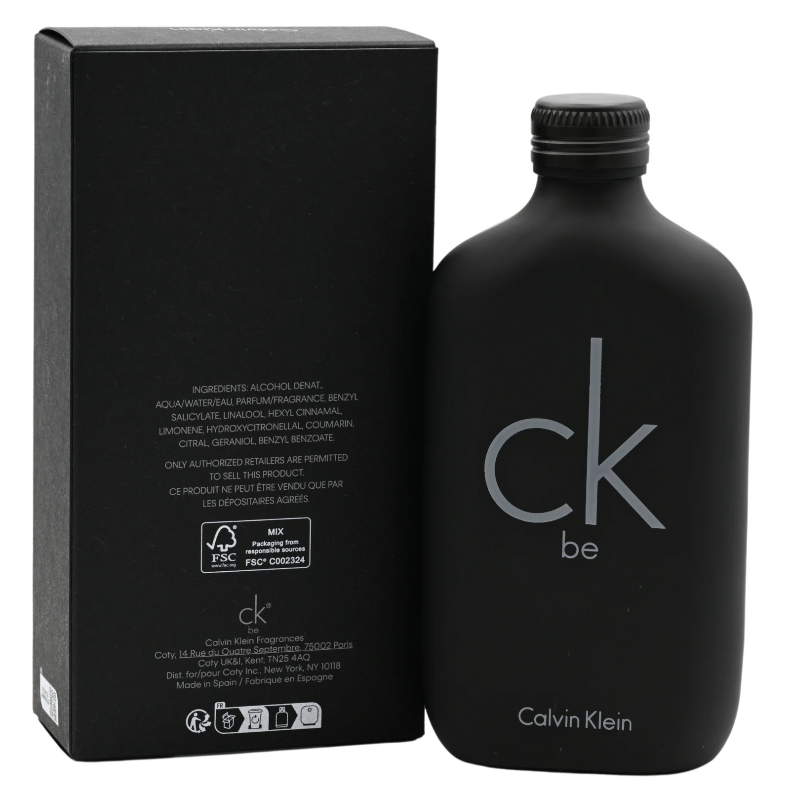 CK BE by Calvin Klein Perfume Cologne 6.7 / 6.8 oz Unisex 200ml New in Box