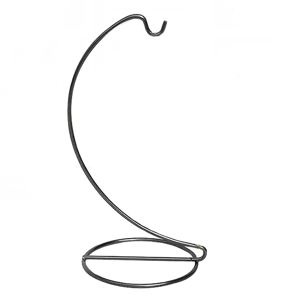 1 PCS Ornament Display Hanger Rack 9.1×4.1 Inch Stand Hook Holder Black