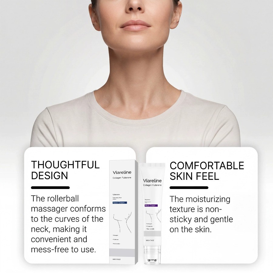 2PACK Magic Collagen Fullerene Neck Cream – Anti-Aging Wrinkle Tightening