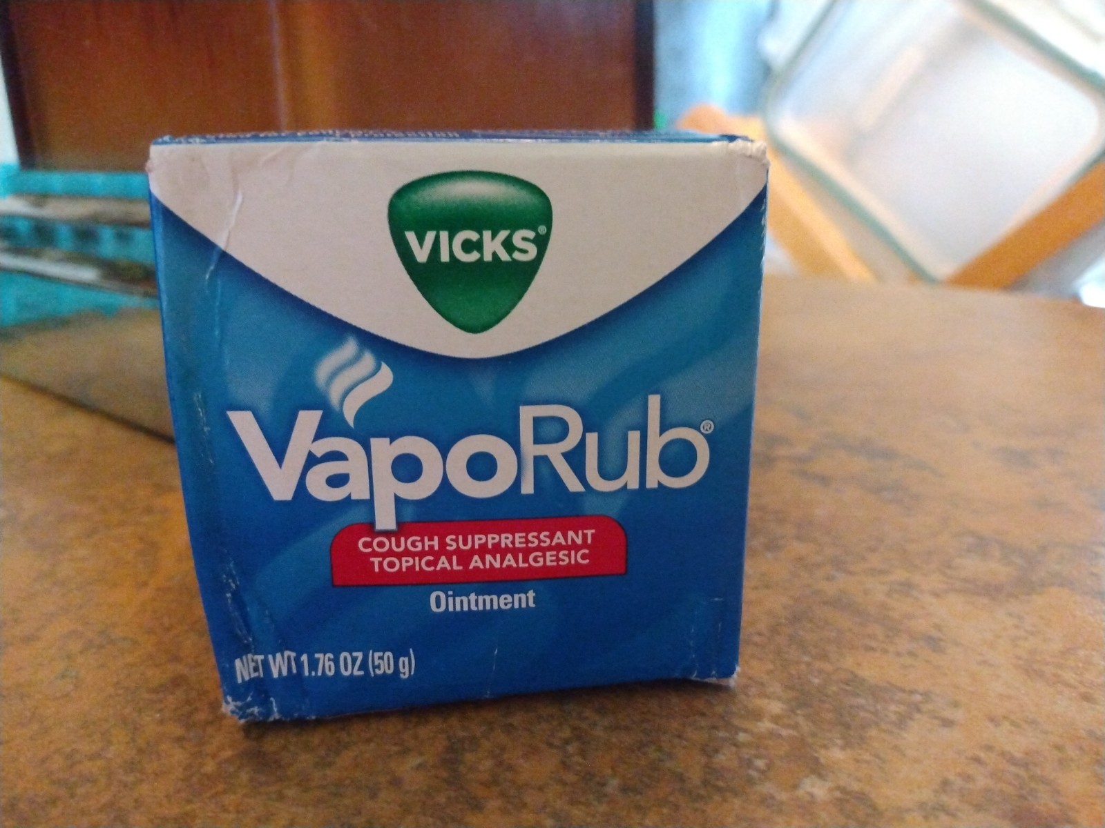 Vicks VapoRub® Cough Suppressant Topical Analgesic Ointment 1.76 oz (50 g)