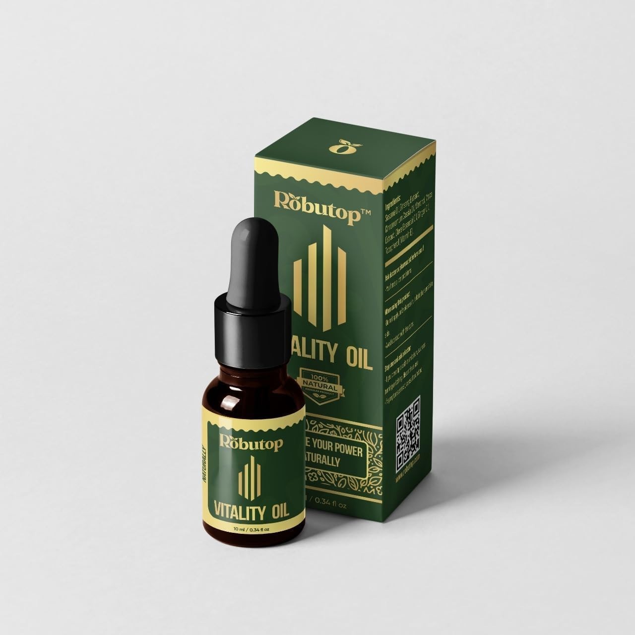 Vitality Oil – Confidence Formula 10 ml | by Robutop pack of 2