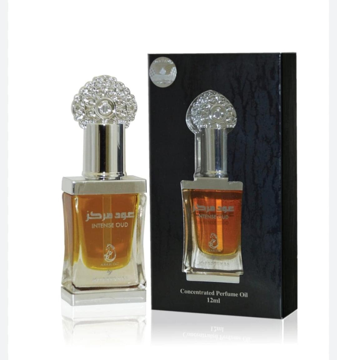 Intense Oud Arabian Perfume Oil – 12ml Concentrated Long Lasting Unisex Fragranc