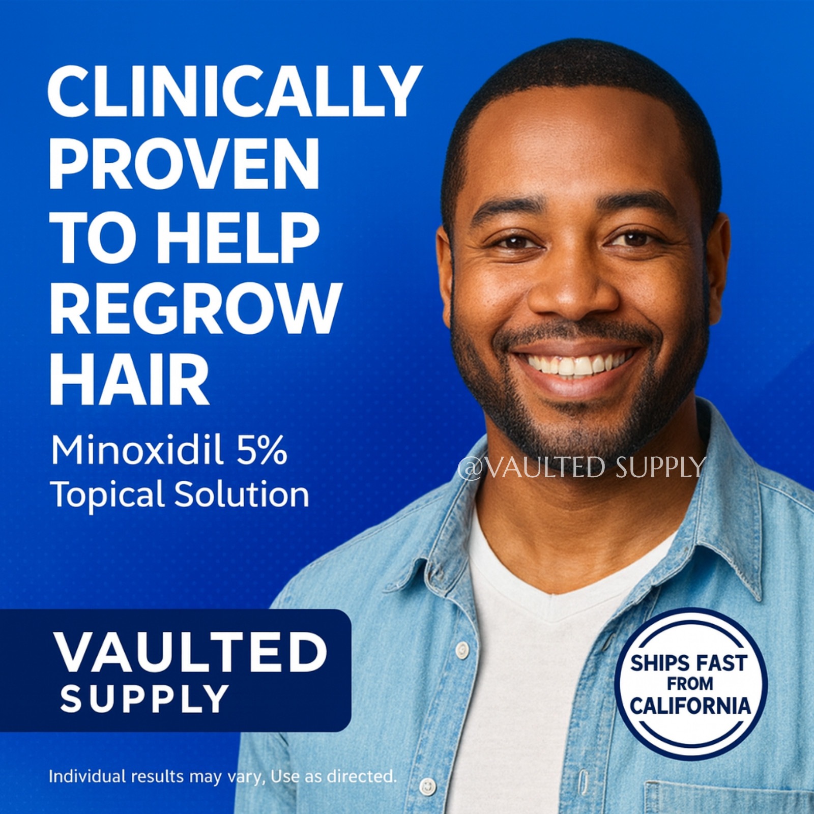 Kirkland Signature Minoxidil 5% Men Hair Regrowth Solution 6 Month Bottles