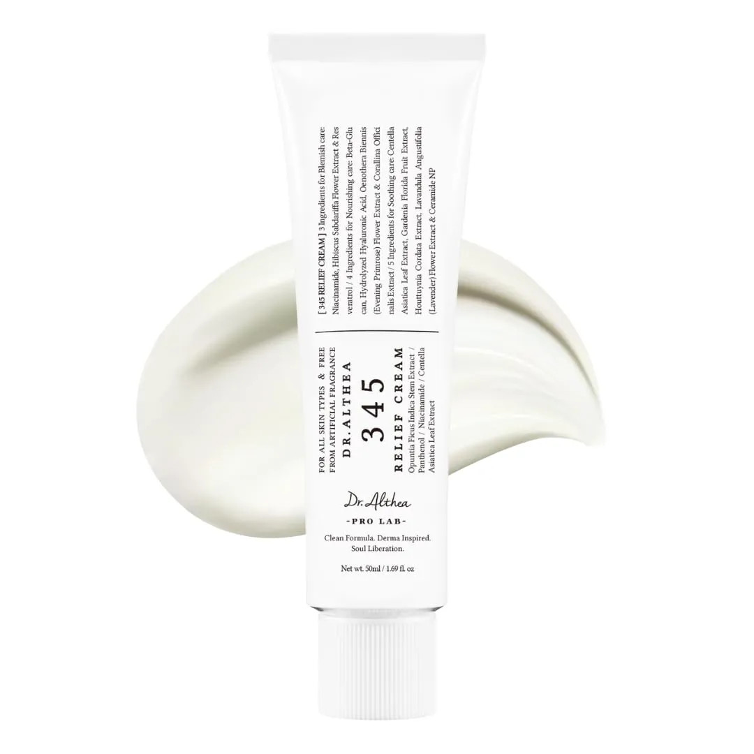 Dr. Althea 345 Relief Cream Daily Face Moisturizer PDRN Niacinamide 15ml Vegan