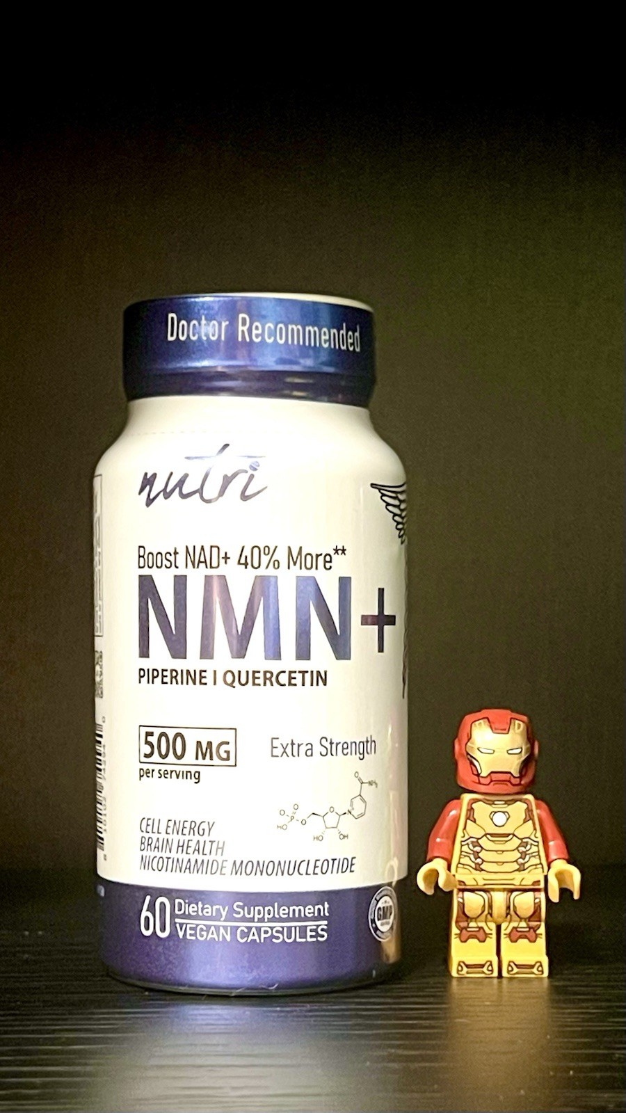 NEW Fresh Batch! Nutri NMN 500mg Extra Strength NAD+ Booster EXP 01/29