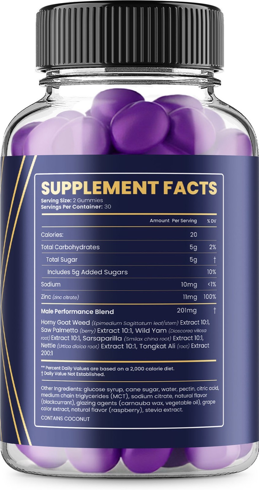 (1 Pack) Jellyfil Gummies for Men – Jellyfil Male Gummy Advanced Formula