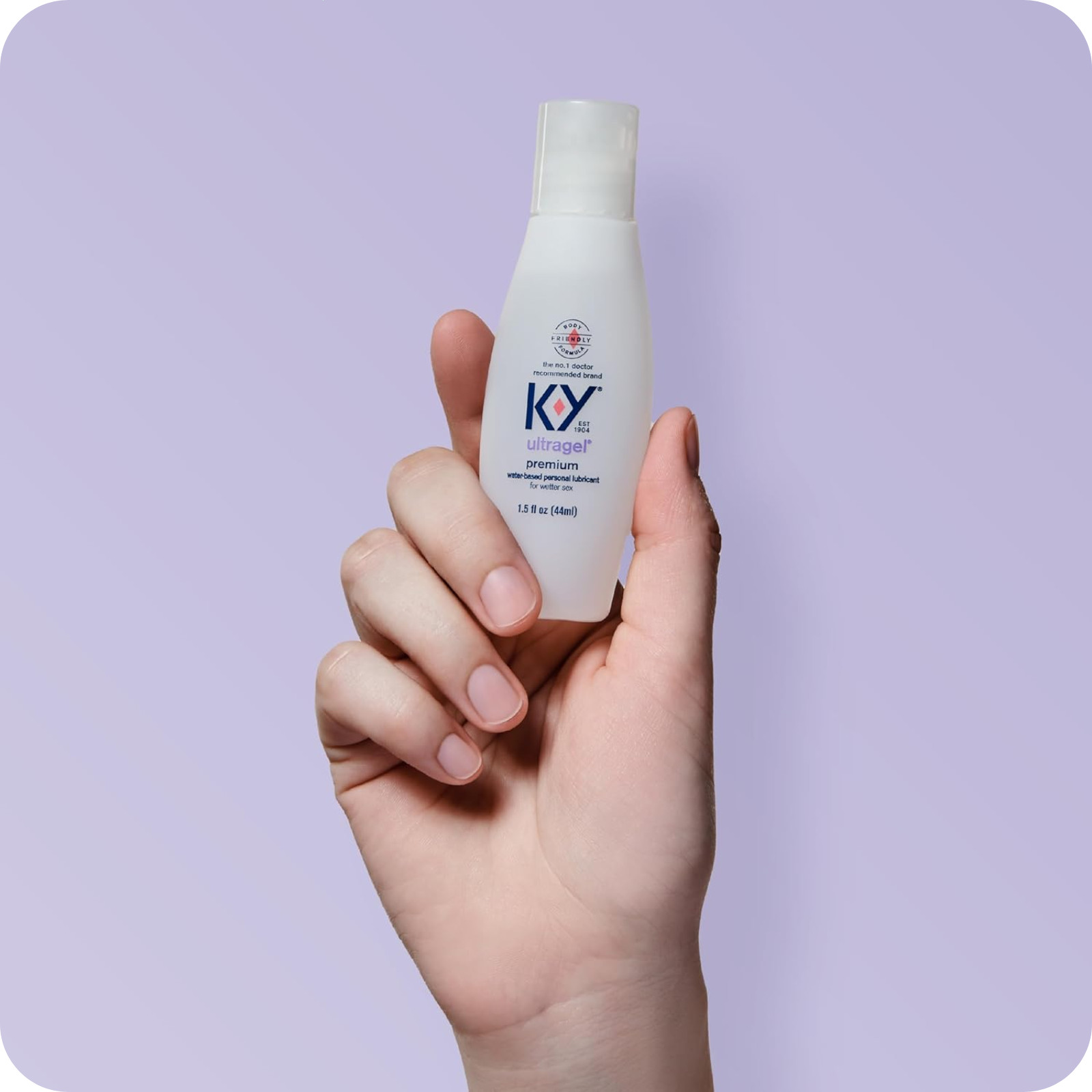 K-Y Ultragel Water-Based Lube 1.5oz for Men Women and Couples