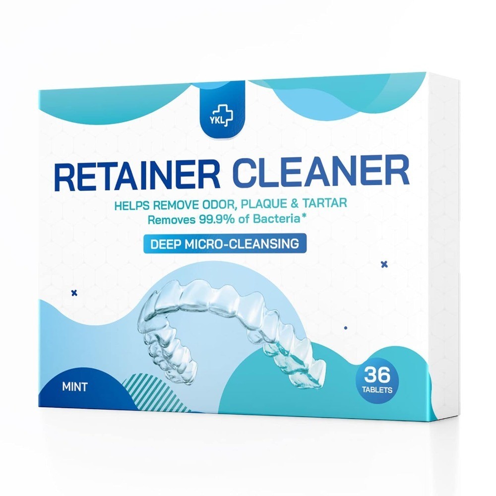 Retainer & Denture Cleaner Tablets – 1 Months Supply (36 pcs) Dental Retainers