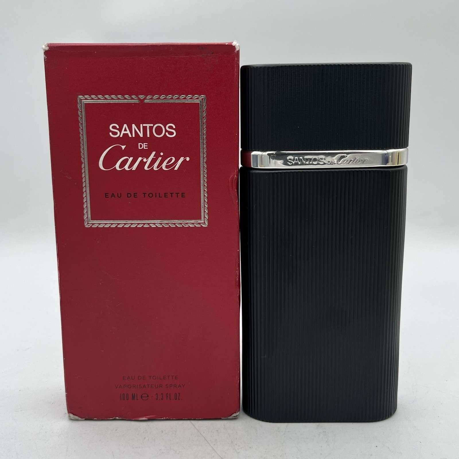 Santos de Cartier EDT 3.3 oz. New Open Box Authentic 2018 Formula *See Details*