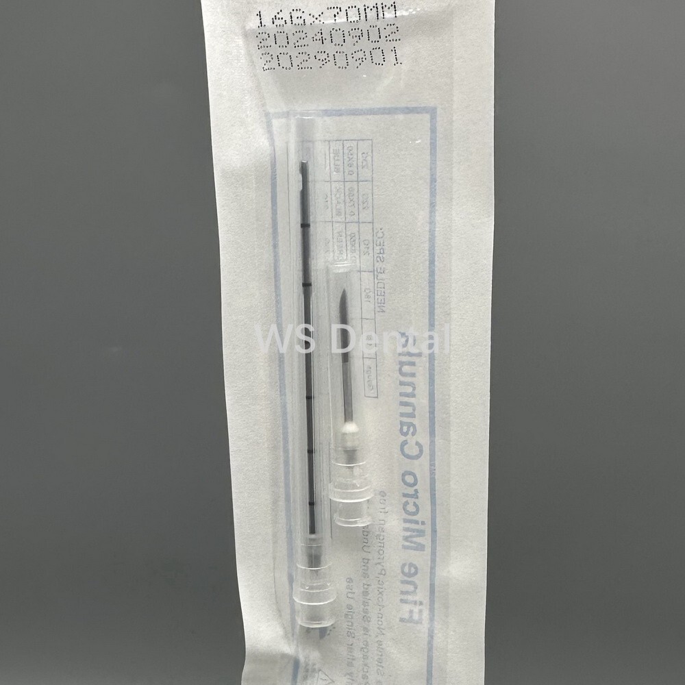 Newest Micro Cannula with Puncture,Blunt Tip for Filler 18g/22g/23g/25g/27g/30g