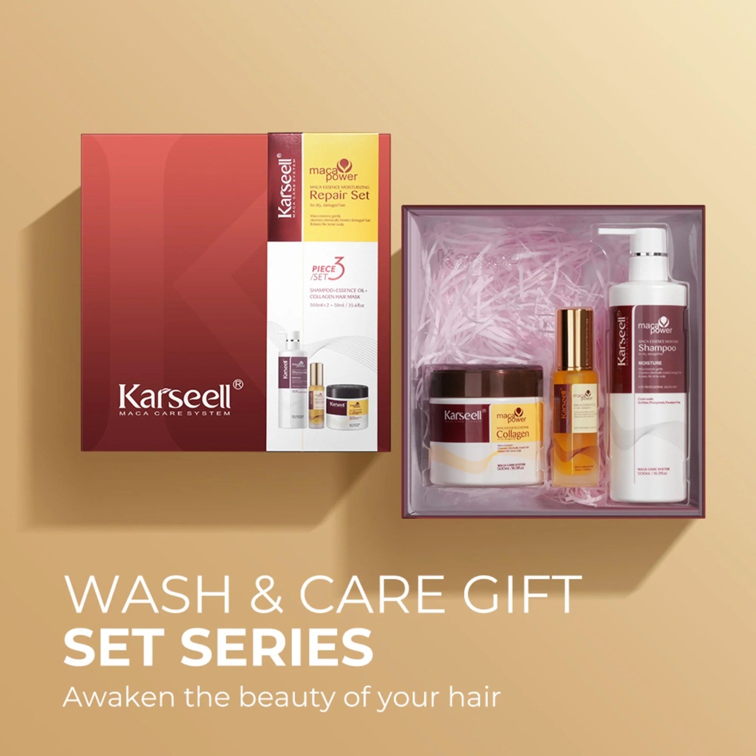Collagen Hair Treatment Deep Repair Conditioning for Dry Damaged Hair All Hair
