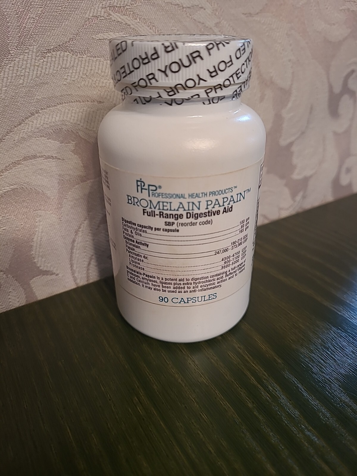 New Bromelain Papain Full Range Natural Digestive Aid 90 Capsules