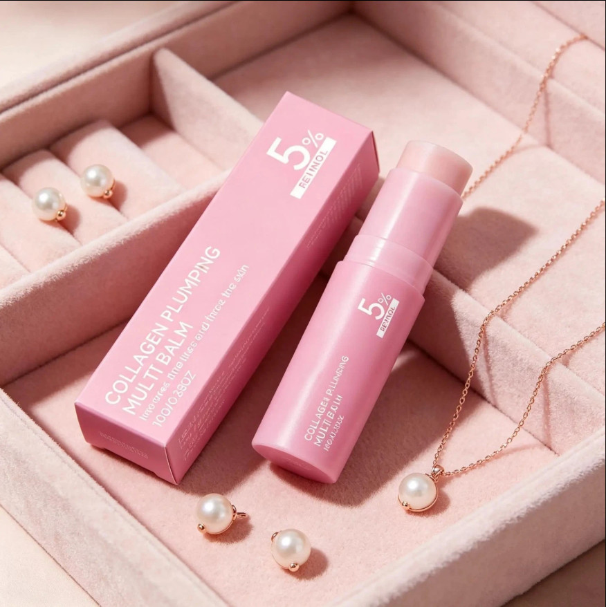 Pink Collagen Plumping Muti Balm K-Beauty Firming Brightening & Anti-aging 10g