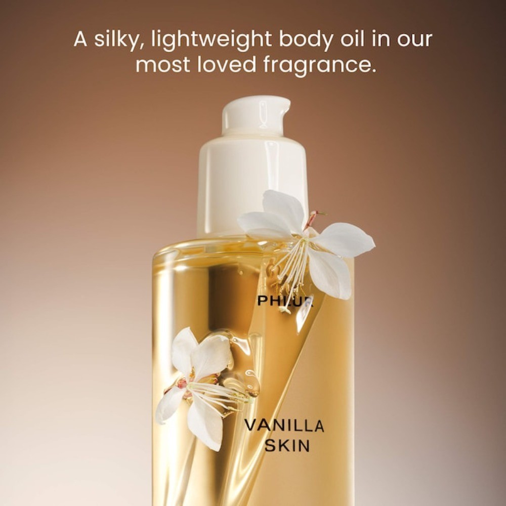 PHLUR NIB 100% Authentic Vanilla Skin Body Oil 4 oz / 118 ml
