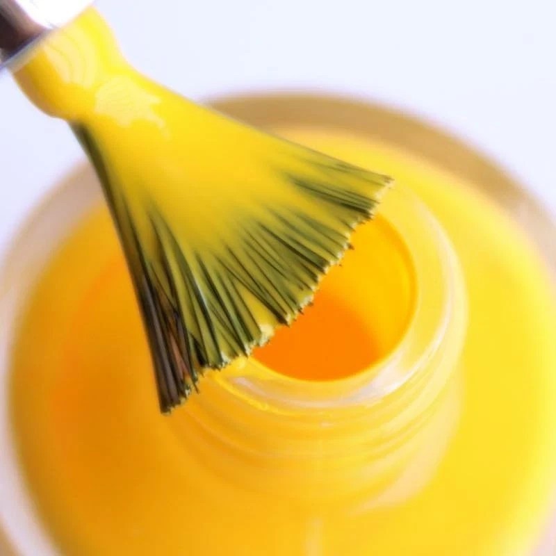 DeBelle Gel Nail Finish Polish Caramelo Yellow(Yellow) – 8Ml