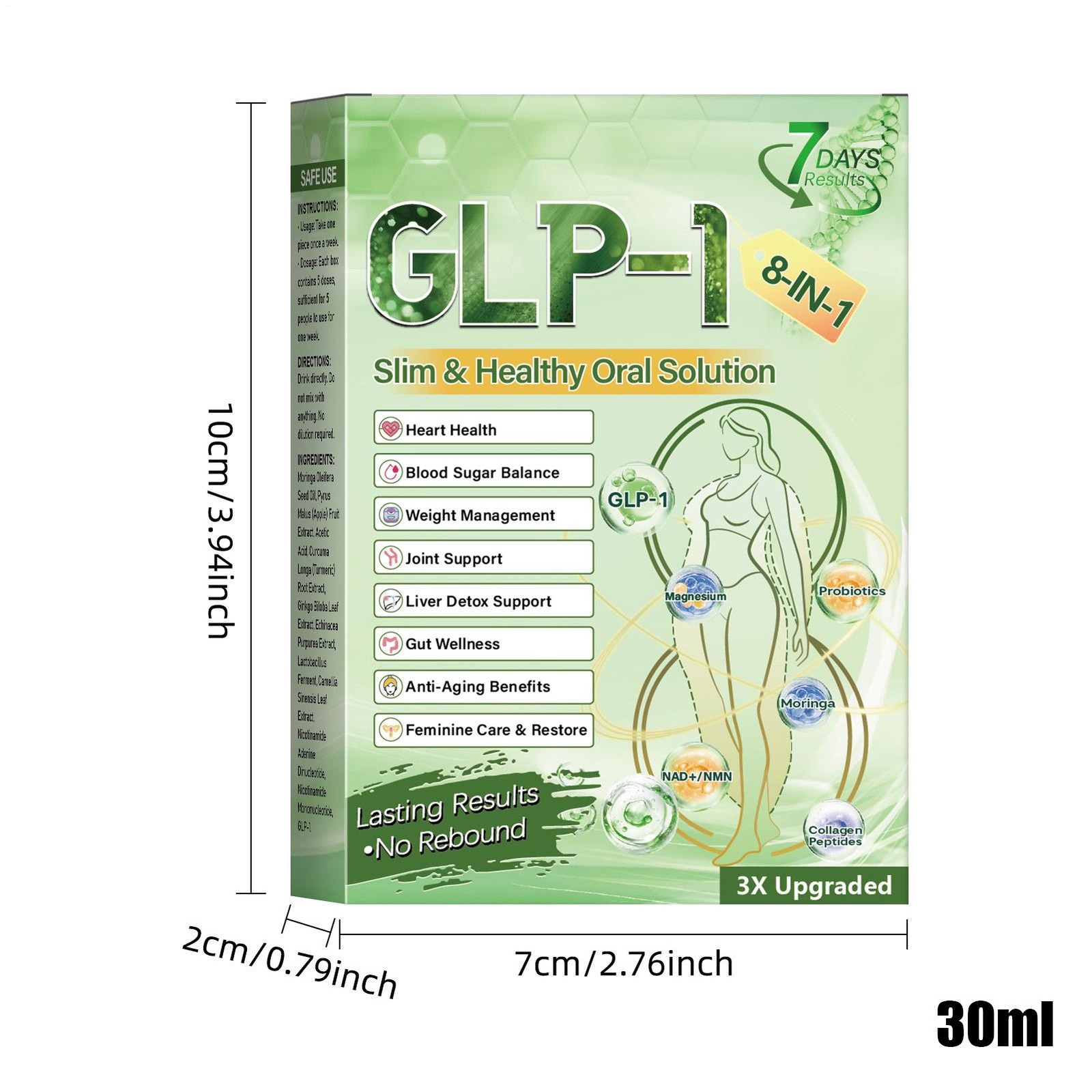 7-35pcs 8-in-1 Health Solution Oral Liquid, Advanced Body Care Liquids Drops AU