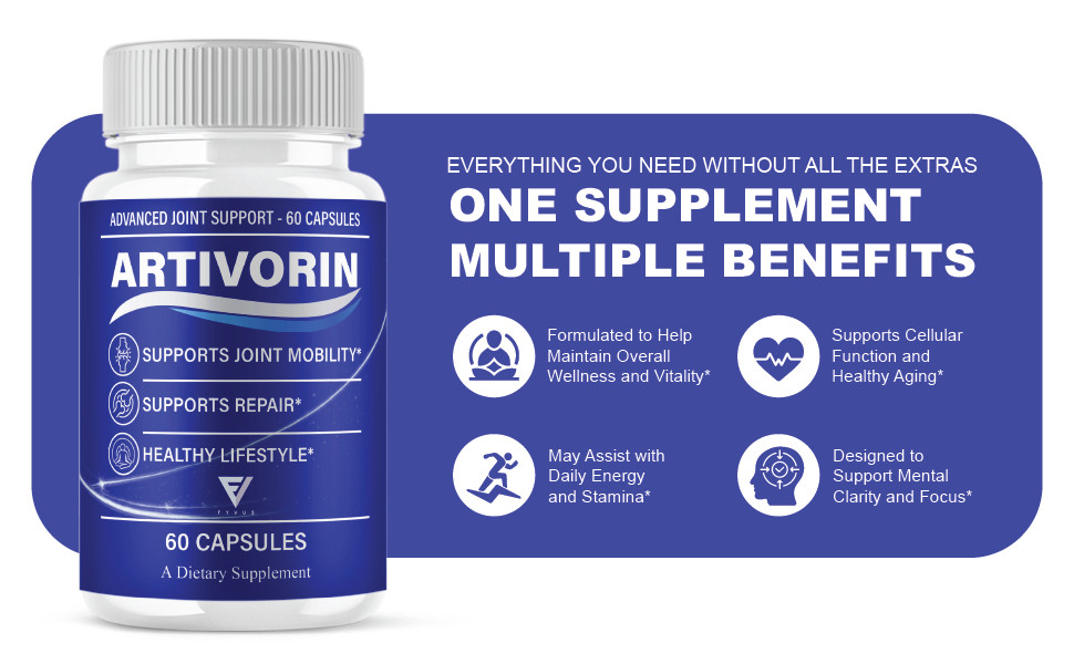 Artivorin Advanced Joint Support, Artivorin Pills (60 Capsules)