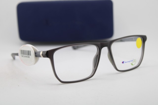 NEW CHAMPION FORGE 300 C02 MATTE BLACK GREY AUTHENTIC EYEGLASSES 56-16