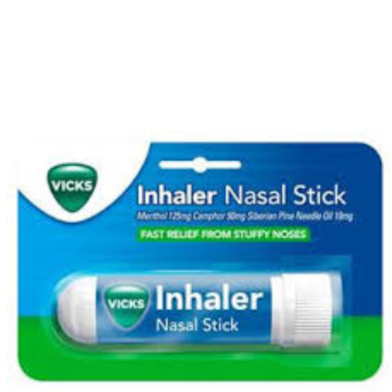 Vicks Inhaler Sinus Nasal Congestion Cold Allergy Block Nose Relief 0.5ml 4-Pck