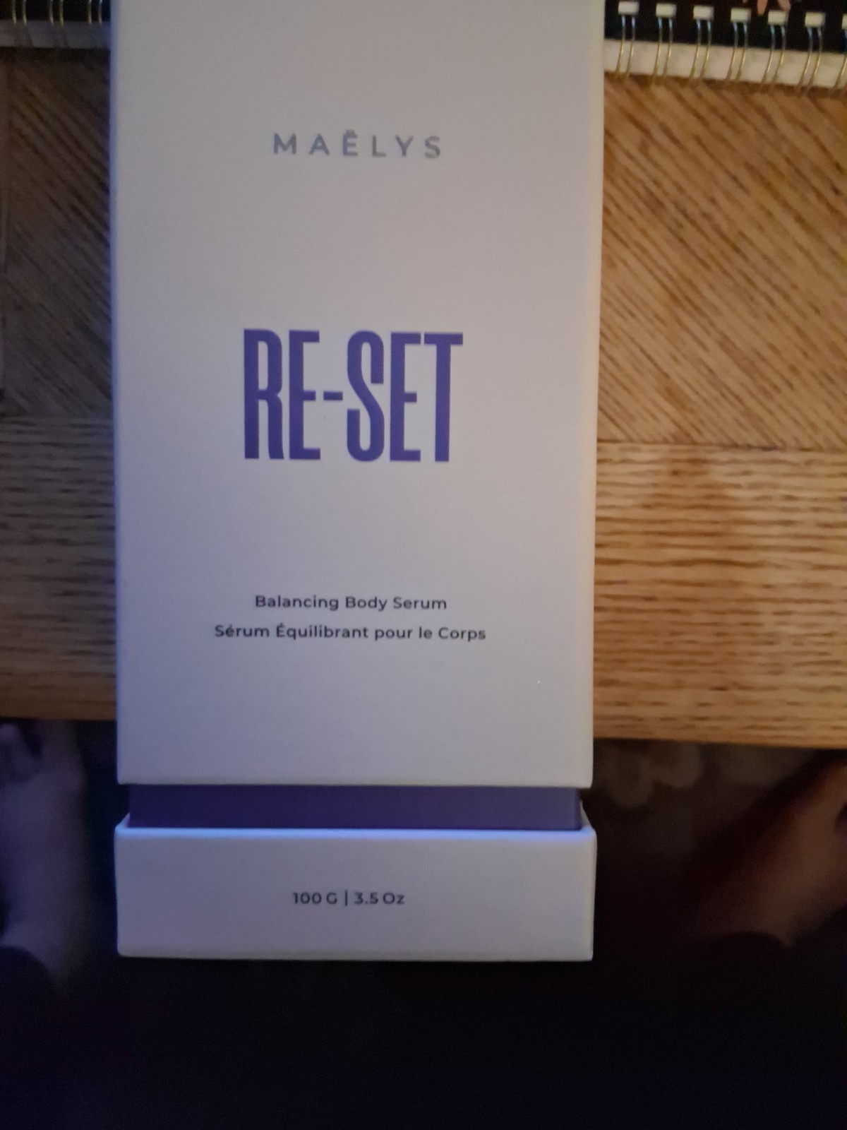 Brand NEW Sealed In Box Maelys Re-set Balancing Body Serum 100ml/3.3oz