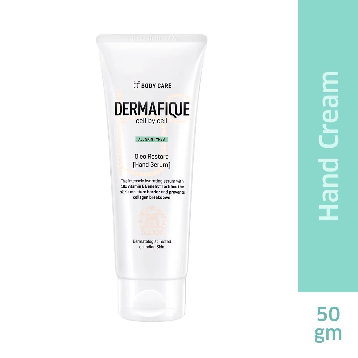 Dermafique Oleo Restore Hand Serum, 10x Vitamin E, Non-sticky Hydration (50gm)